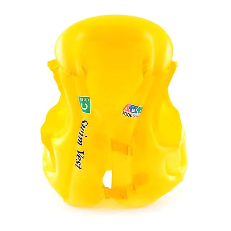 Kids Inflatable Life Jacket - Safe & Fun Swim Vest by AquaGuard by Wave & Hang