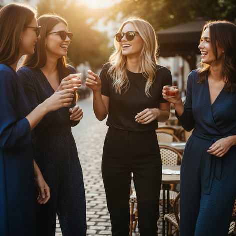 Blue Ocean Sunglasses – Polarized UV400 Protection by Wave & Hang