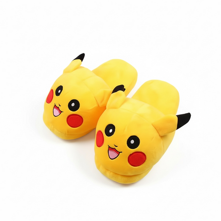 Pokémon Plush Slippers – Cozy Indoor Shoes Featuring Pikachu, Snorlax, Charmander & More
