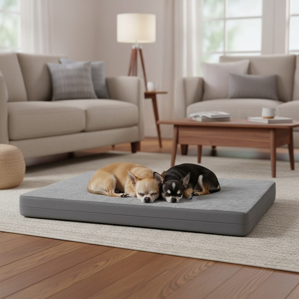Waterproof Orthopedic Dog Bed With Non Slip Durable Mattress by Wave & Hang