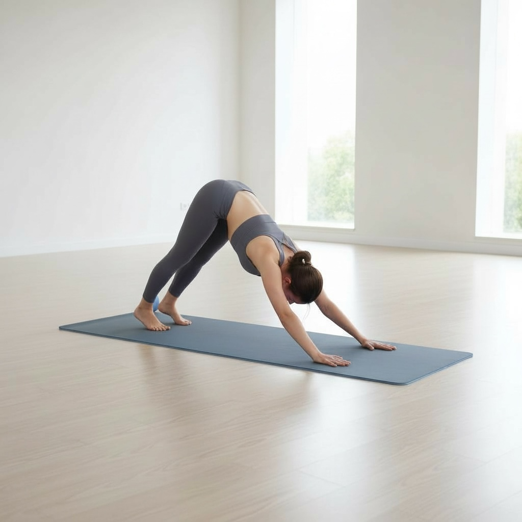 Thick Non-Slip Yoga Mat – Extra Cushion & Stability for Yoga, Pilates & Fitness by Wave & Hang