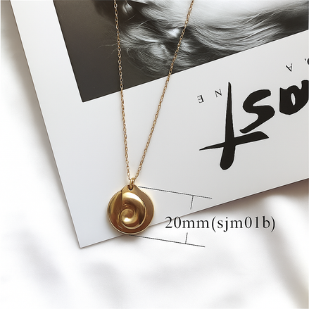 Alloy Shell Necklace | Ocean Life Pendant for Women – Elegant Beach Jewelry Gift