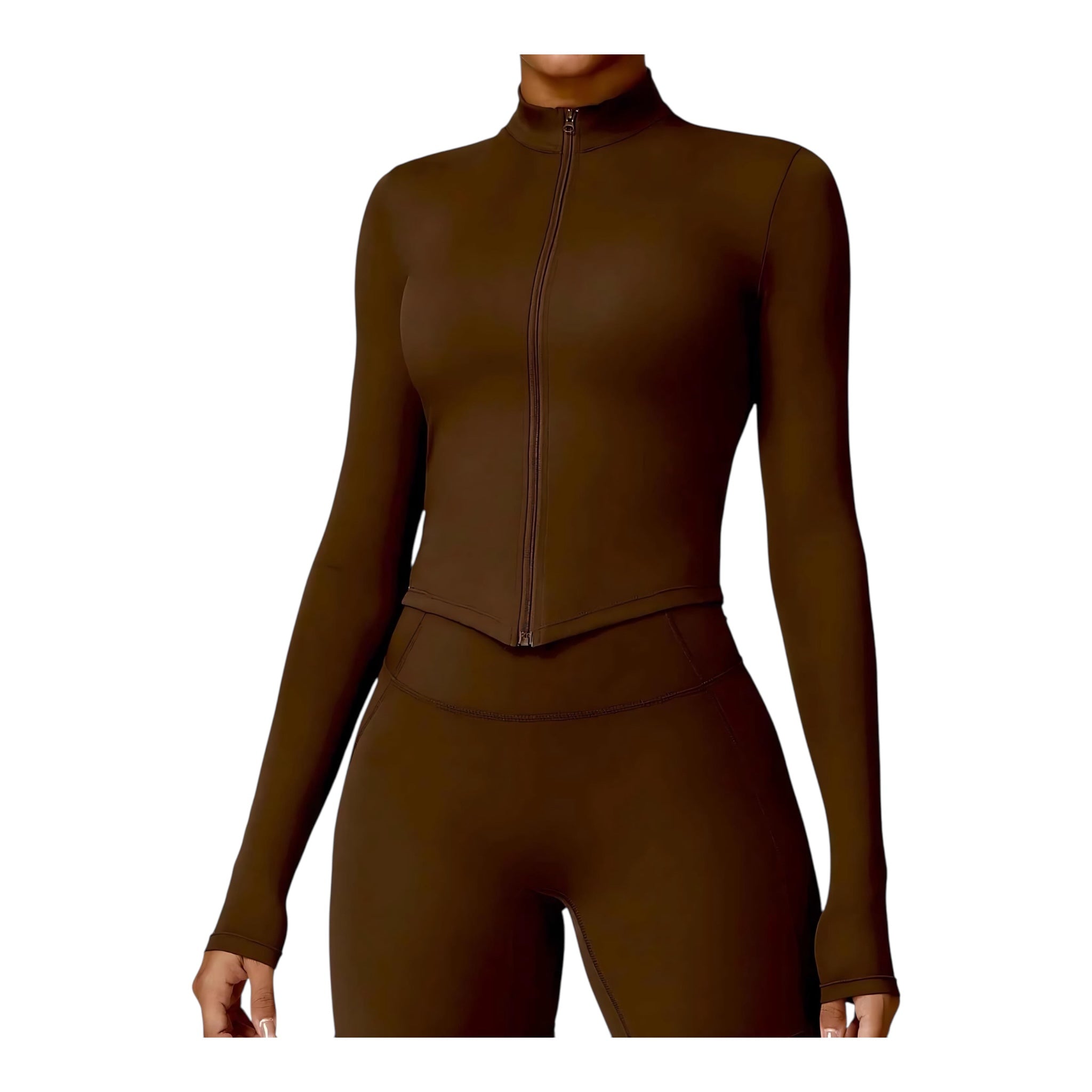 Women’s Long Sleeve Yoga Wear – Tight Fit, Breathable & Stretch by Wave & Hang