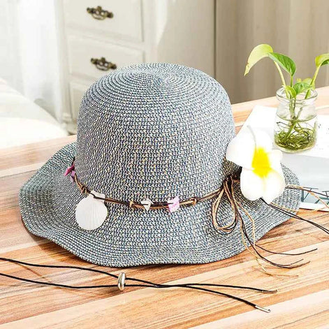 Versatile Summer Straw Hat for Women | UV Protection & Style by Wave & Hang