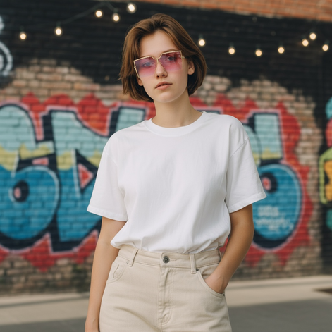 Trendy Frameless Sunglasses | UV400 Ocean Lens Fashion Shades by Wave & Hang