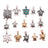 Set of 15 pieces