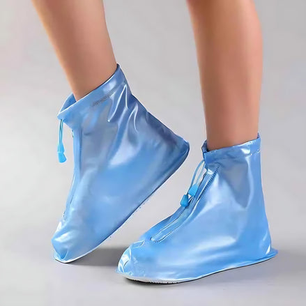 Waterproof Non-Slip Shoe Covers – Reusable PVC Rain Protection