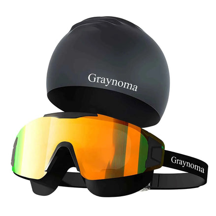 Graynoma™ Anti-Fog UV Swimming Goggles & Silicone Cap Set
