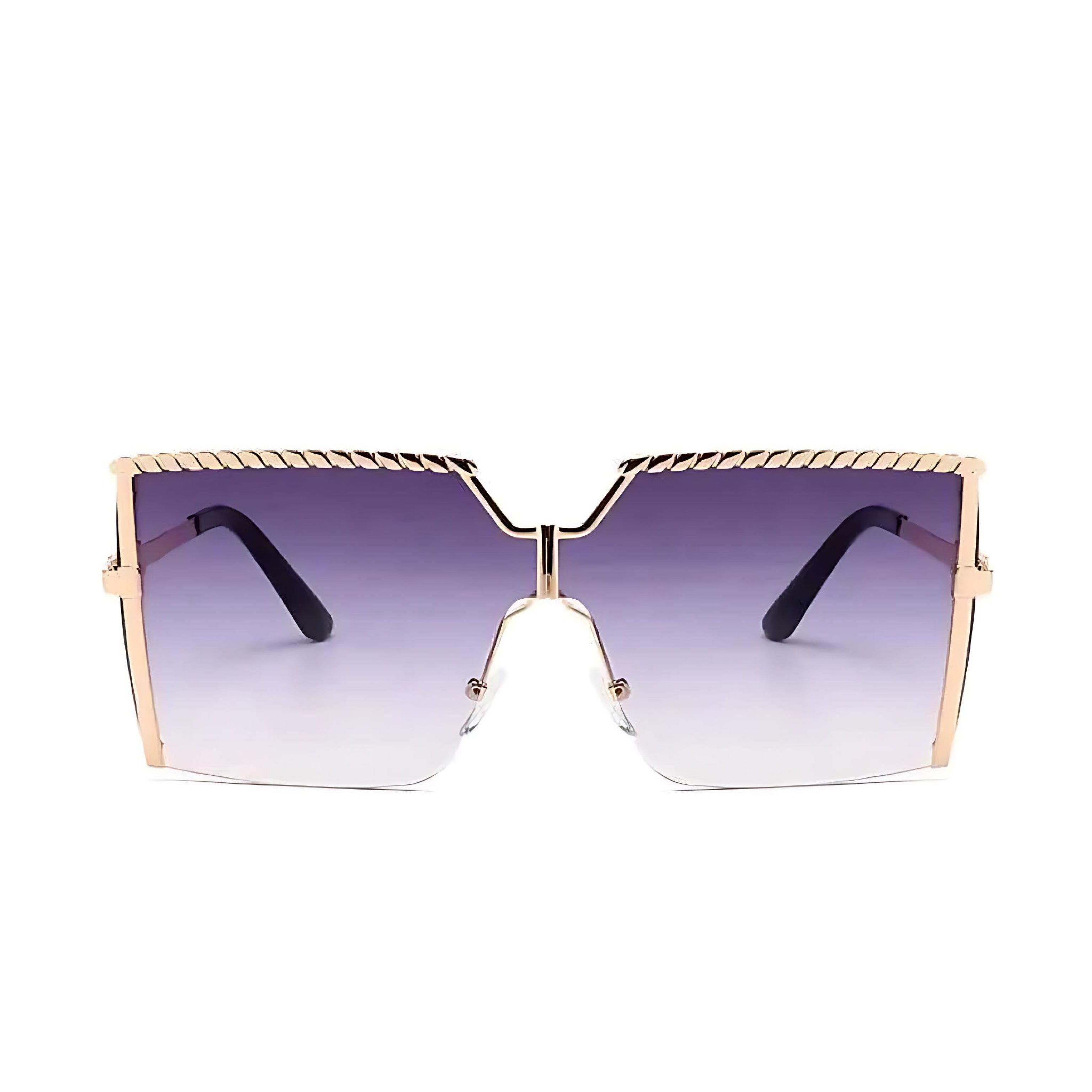 Trendy Frameless Sunglasses | UV400 Ocean Lens Fashion Shades by Wave & Hang