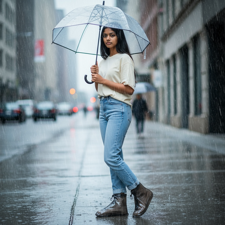 Waterproof Non-Slip Shoe Covers – Reusable PVC Rain Protection