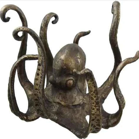 Resin Octopus Mug Holder 🐙 Unique Coastal Kitchen & Table Decor