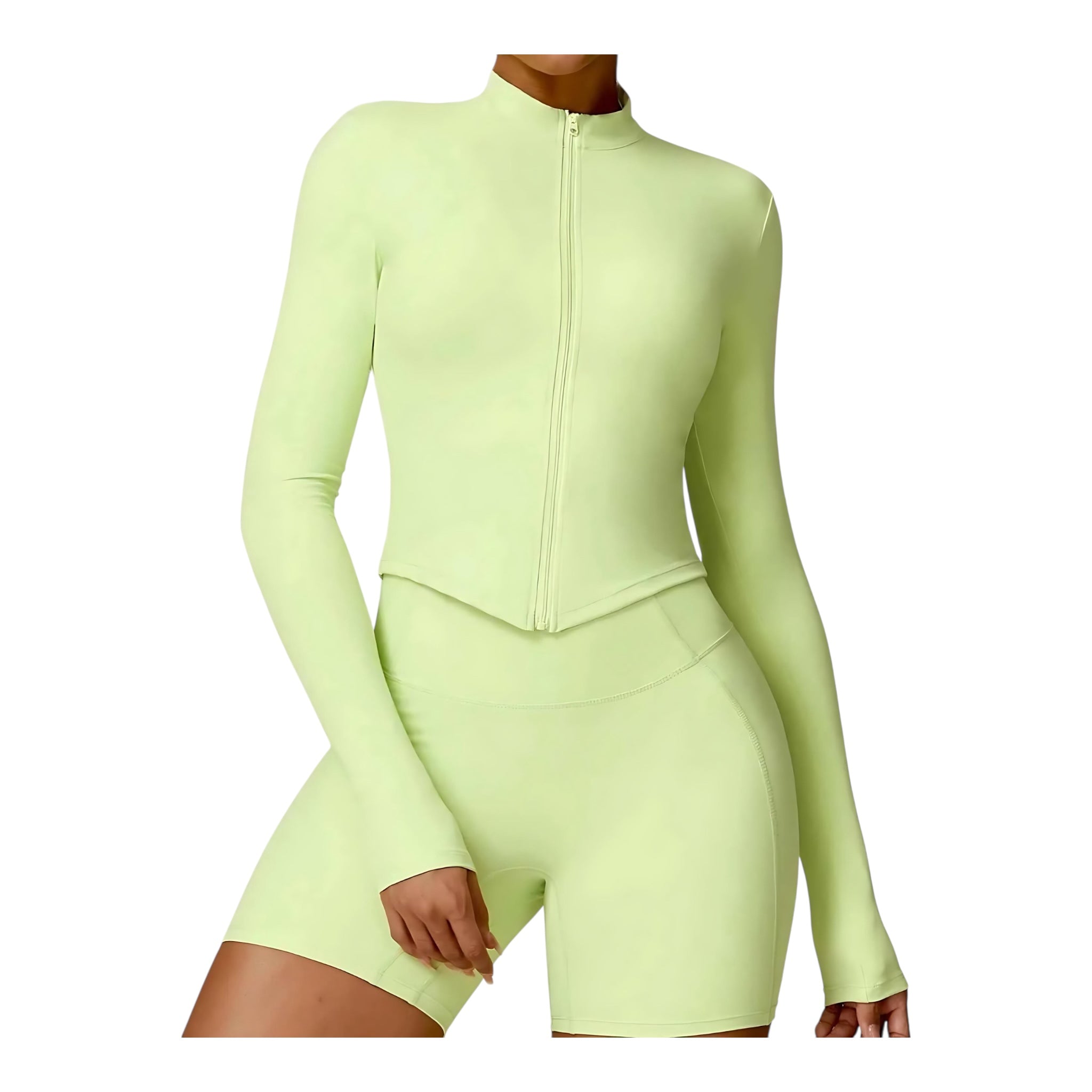 Women’s Long Sleeve Yoga Wear – Tight Fit, Breathable & Stretch by Wave & Hang