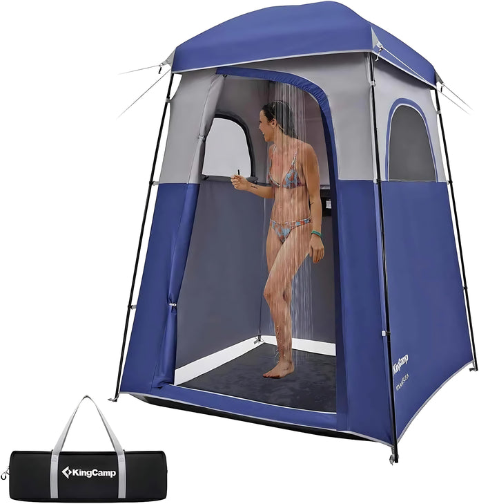KingCamp Oversize Shower Tent - Portable Privacy Shelter for Camping