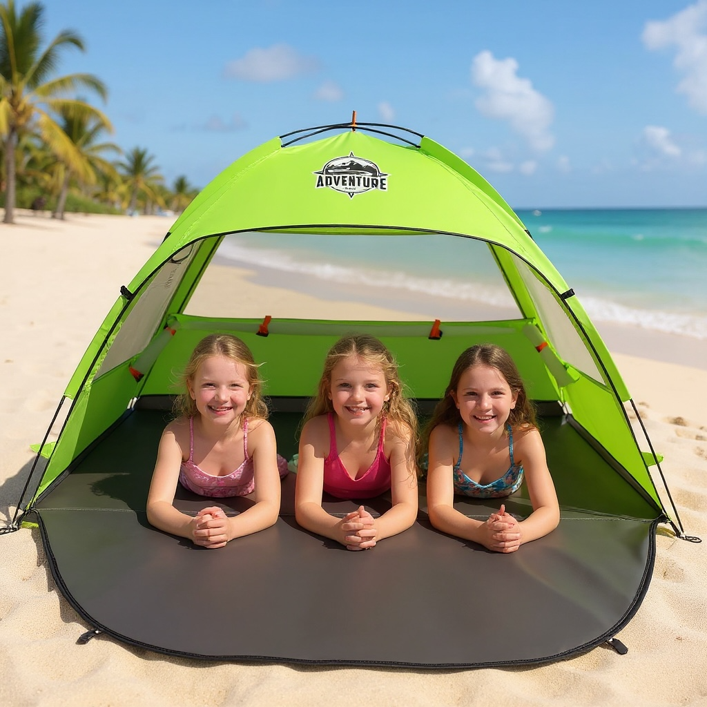 JOYIN Beach Tent – UV Protection for 2-3 People, Portable & Easy Setup