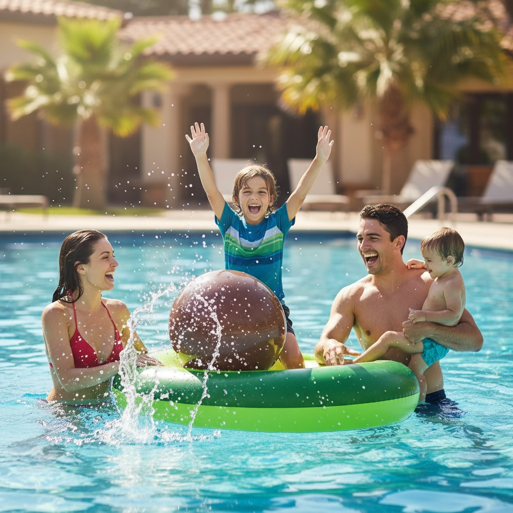 Inflatable Avocado Pool Float Eco Friendly PVC For Kids And Adults by Wave & Hang