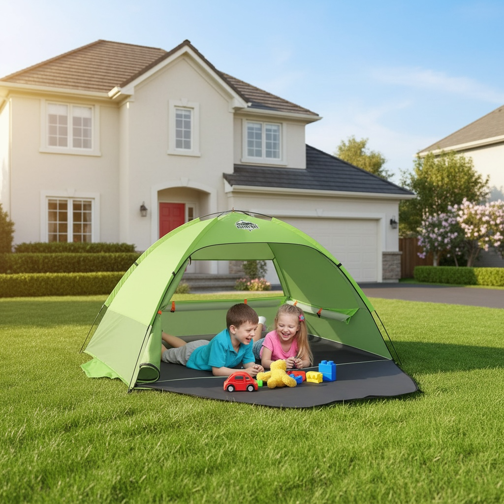 JOYIN Beach Tent – UV Protection for 2-3 People, Portable & Easy Setup