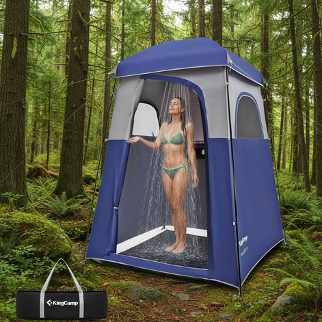 KingCamp Oversize Shower Tent - Portable Privacy Shelter for Camping