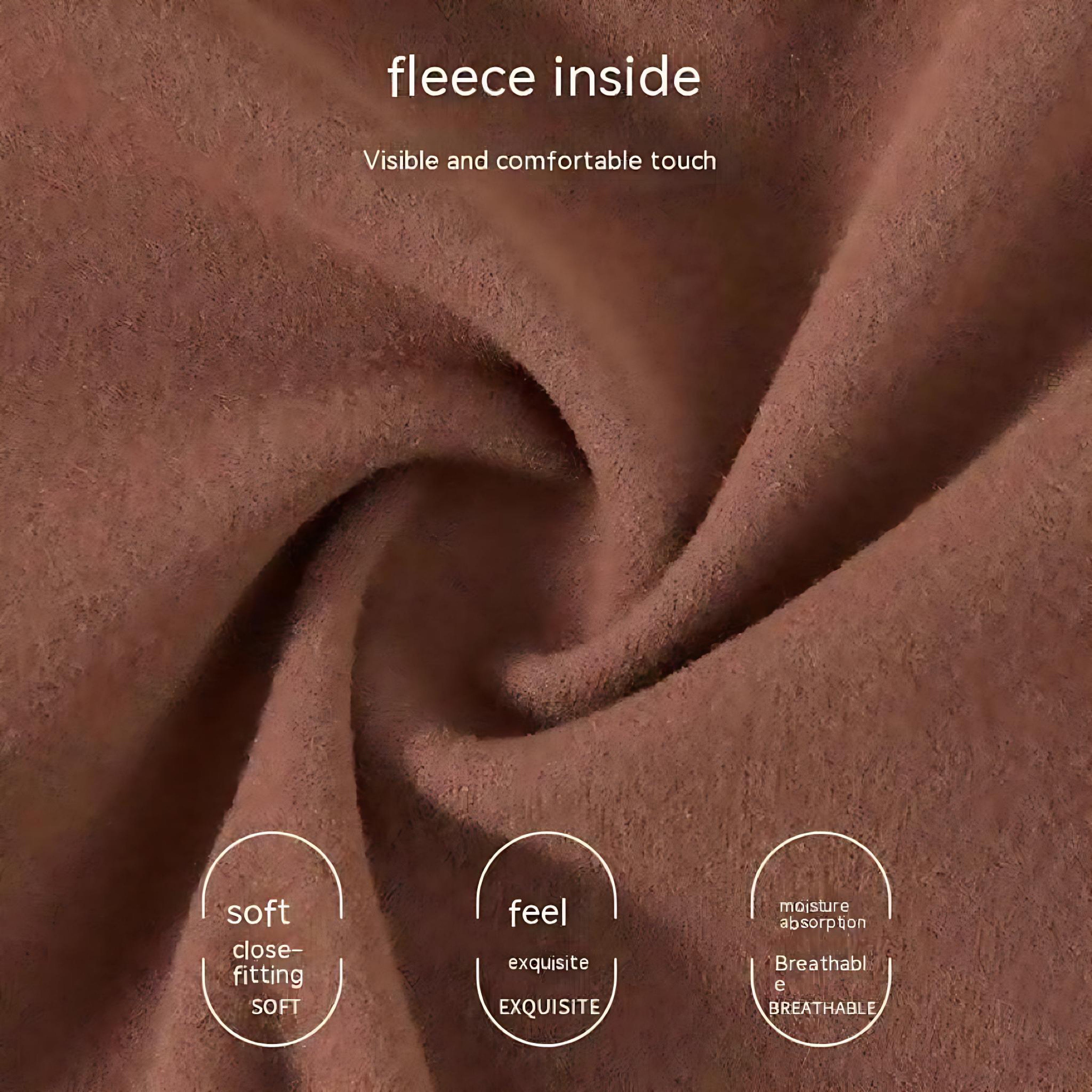 Women’s Fleece-Lined Yoga Jacket – Warm, Stretch & Breathable by Wave & Hang