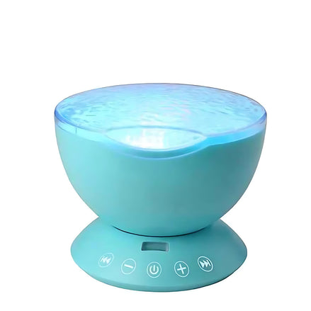 Ocean and Star Projector Lamp – LED Wave Light with Remote Control | Relaxing Night Light for Bedroom, Meditation & Home Decor
