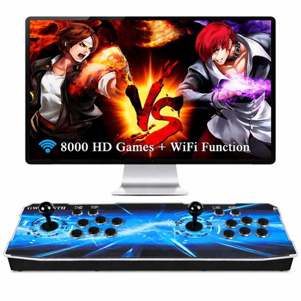 GWALSNTH 3D Pandora Box TT Console - 8000 Games, WiFi Enabled