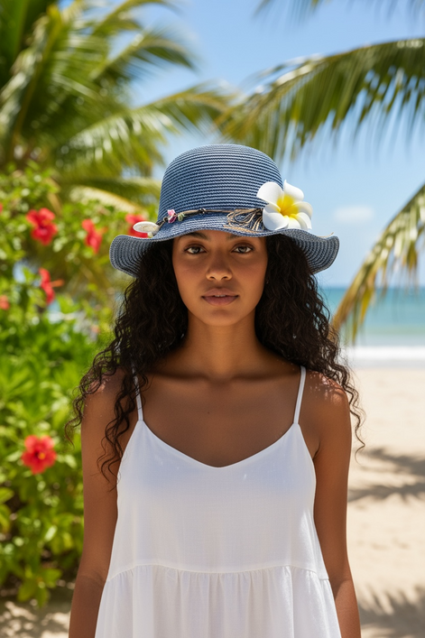 Versatile Summer Straw Hat for Women | UV Protection & Style by Wave & Hang