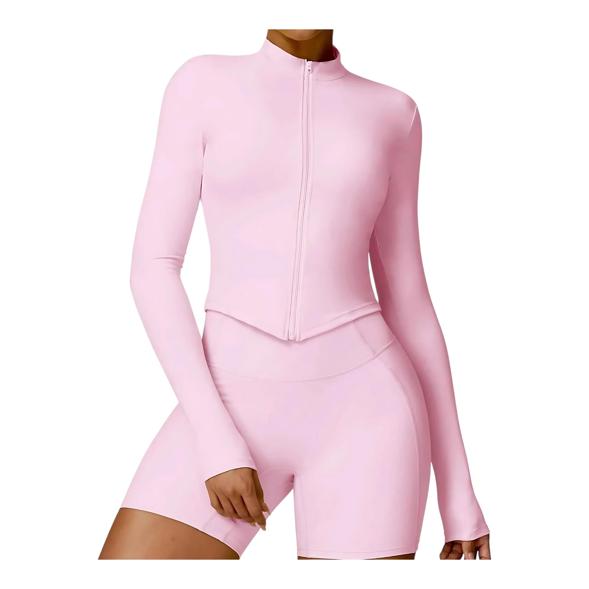 Women’s Long Sleeve Yoga Wear – Tight Fit, Breathable & Stretch by Wave & Hang