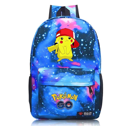 Pokémon Pikachu Backpack – Anime Style School Bag for Students & Fans (Unisex) by Wave & Hang