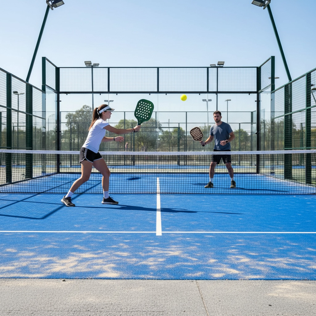 Beach Paddle Ball Set by [Brand Name] - Lightweight & Durable Duo