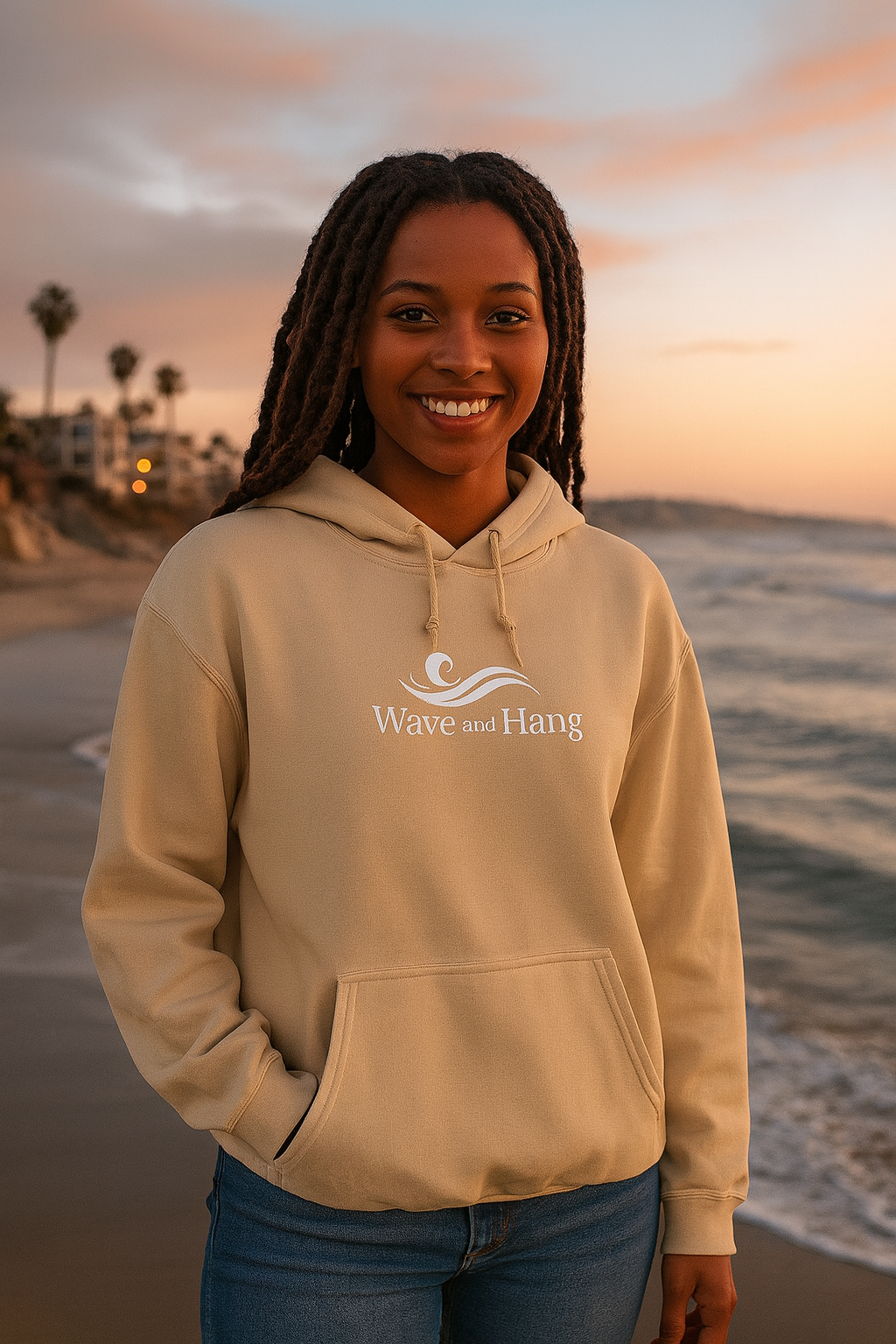 Wave and Hang Unisex Heavy Blend Hoodie | Gildan 18500 by Wave & Hang