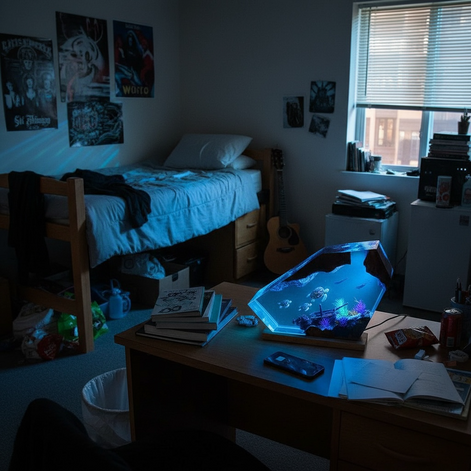 Shipwreck Sea Turtle Ocean Night Lamp – LED Ocean Decor by Wave & Hang