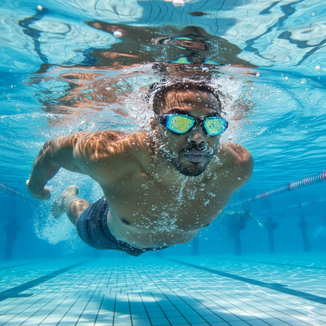 Aouloves Swim Goggles: Anti-Fog, No Leak, Clear Vision for All by Wave & Hang