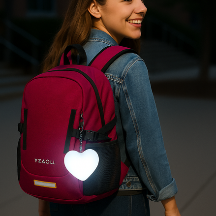 Heart LED Purse Light – Motion Sensor Bag Light for Handbags, Totes & Backpacks