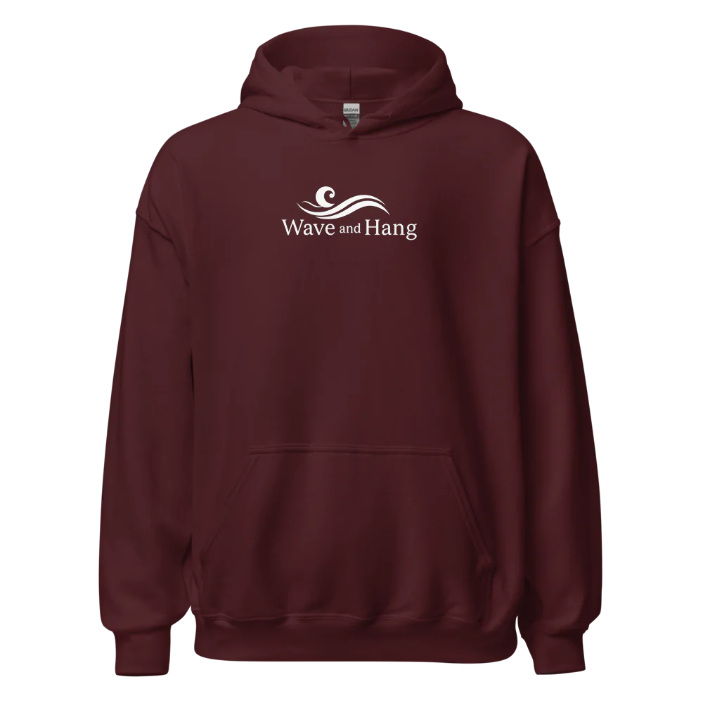 Wave and Hang Unisex Heavy Blend Hoodie | Gildan 18500 by Wave & Hang