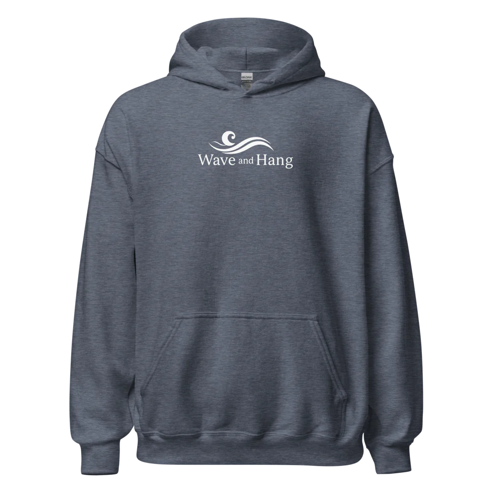 Wave and Hang Unisex Heavy Blend Hoodie | Gildan 18500 by Wave & Hang