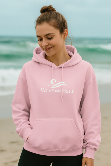 Wave and Hang Unisex Heavy Blend Hoodie | Gildan 18500 by Wave & Hang