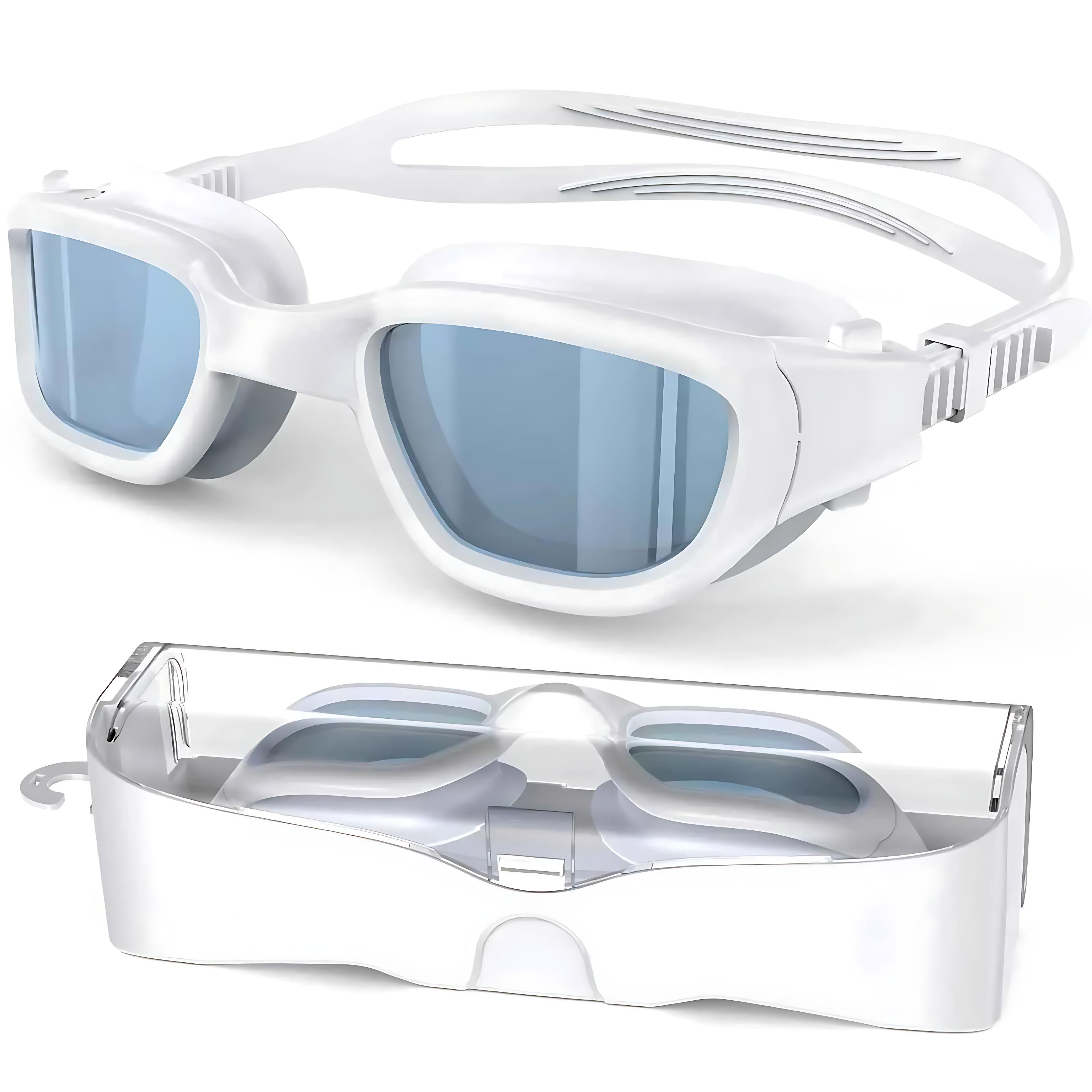 Zeligerstar Polarized Swimming Goggles Anti Fog UV Protection Panoramic Vision For Men And Women by Wave & Hang