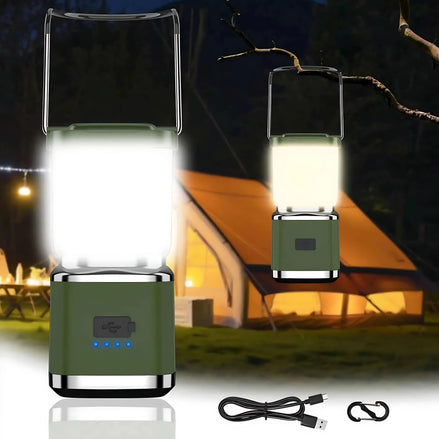 iToncs LED Camping Lantern - 1000 Lumens, Waterproof & Rechargeable