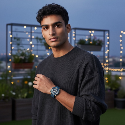 Luxury Multifunctional Waterproof Quartz Watch for Men – Sport & Classic Design