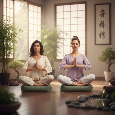 Wellrox Rectangular Yoga Bolster Pillow – 100% Cotton, Firm & Supportive by Wave & Hang