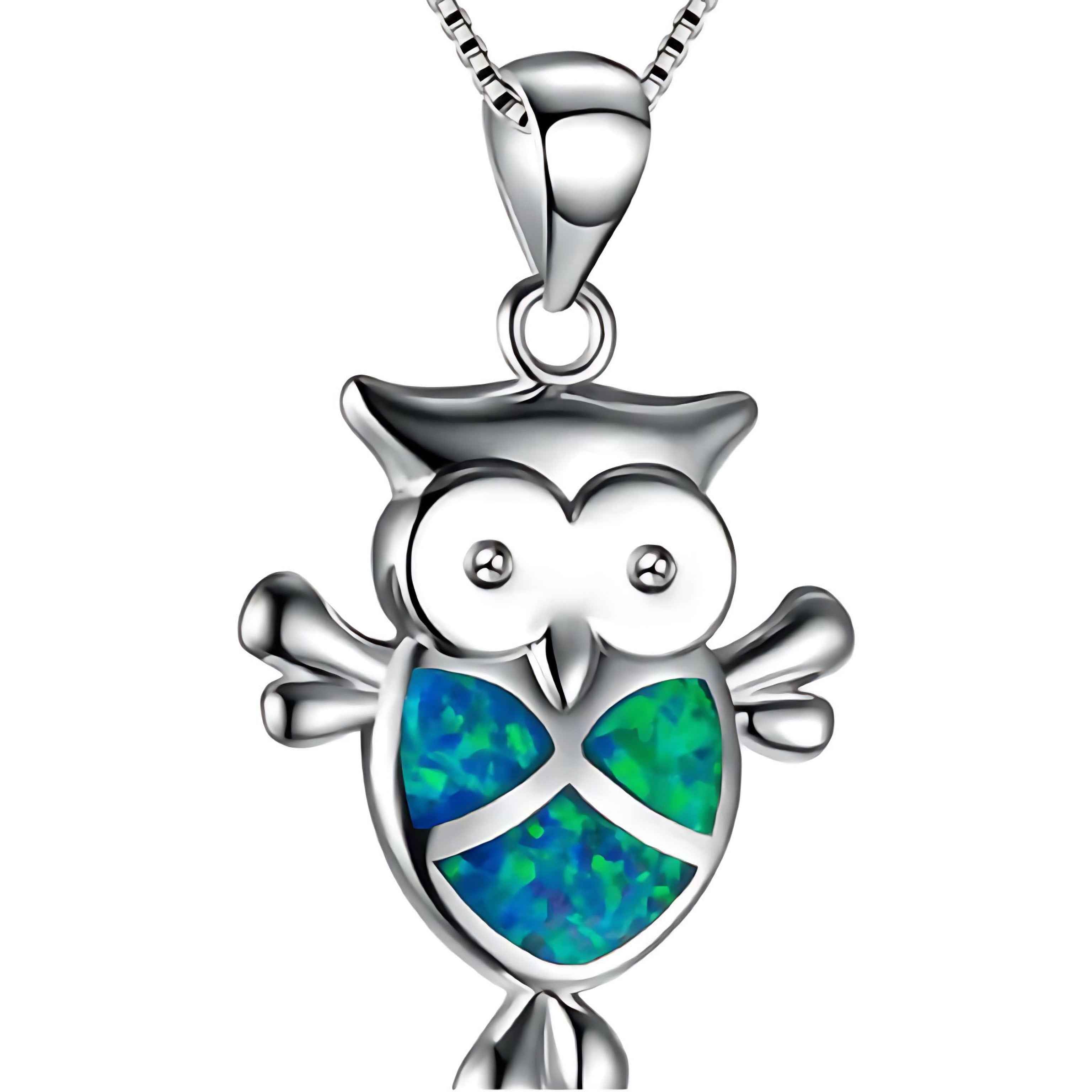 Blue Ocean Turtle Necklace – Elegant Ocean-Inspired Silver Pendant with Adjustable Chain