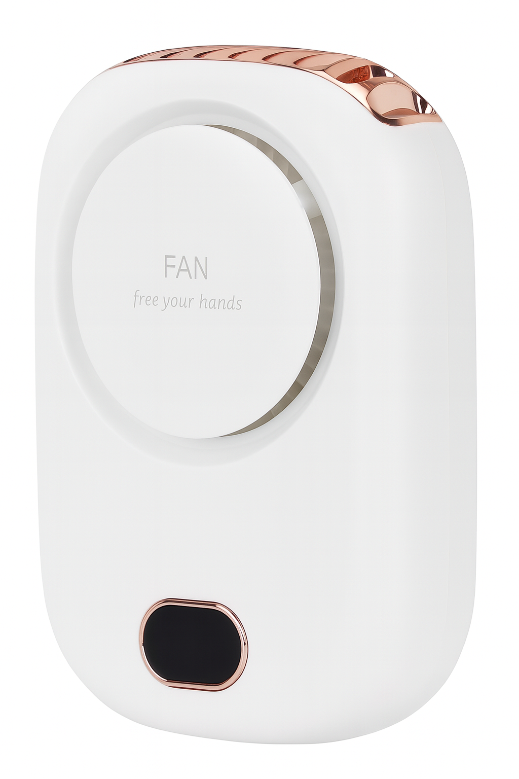 Portable Neck Fan USB Rechargeable Hands Free Mini Cooling Fan 135g Lightweight Ideal by Wave & Hang