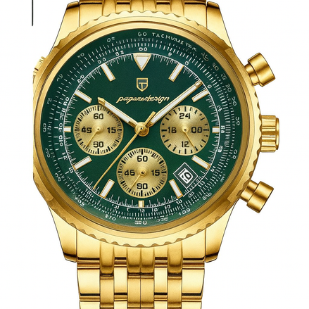 Luxury Waterproof Luminous Chronograph Watch for Men – Multi-Functional Sports & Business Design