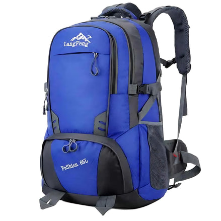 Outdoor Waterproof Backpack – Wear-Resistant Nylon, 15″ Laptop Compartment by Wave & Hang