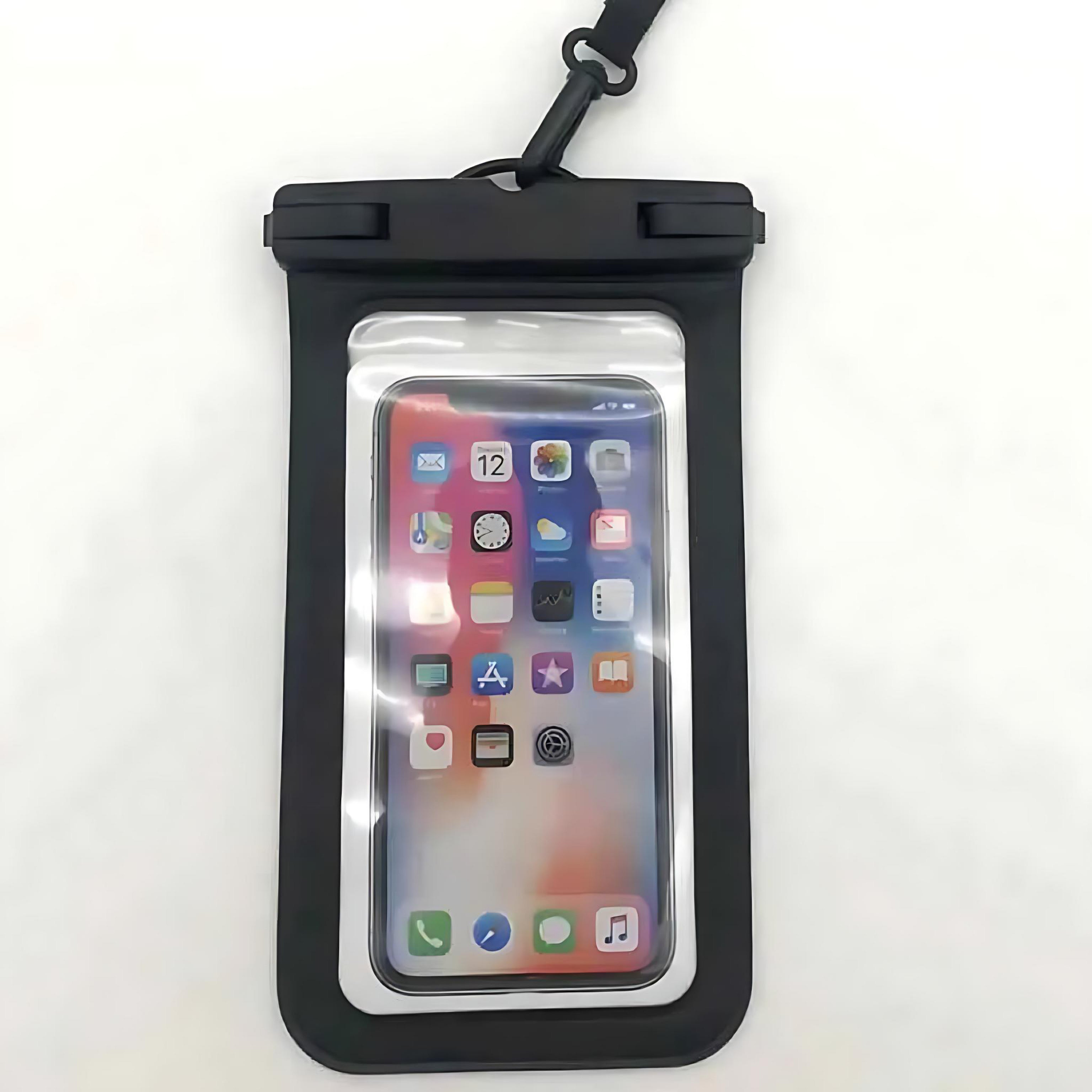 Waterproof Phone Pouch Universal Case for Swimming and Outdoor Sports by Wave & Hang