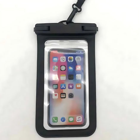 Waterproof Phone Pouch Universal Case for Swimming and Outdoor Sports by Wave & Hang