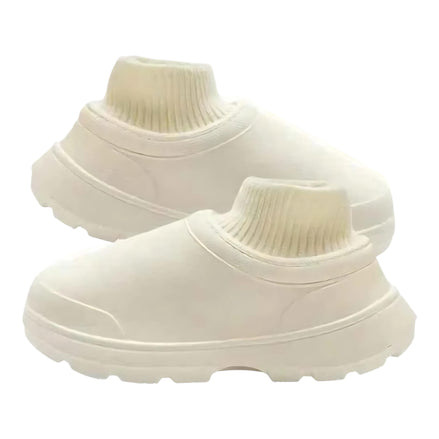 Women’s Fashionable Waterproof Cotton Slippers – Soft, Stylish & Durable