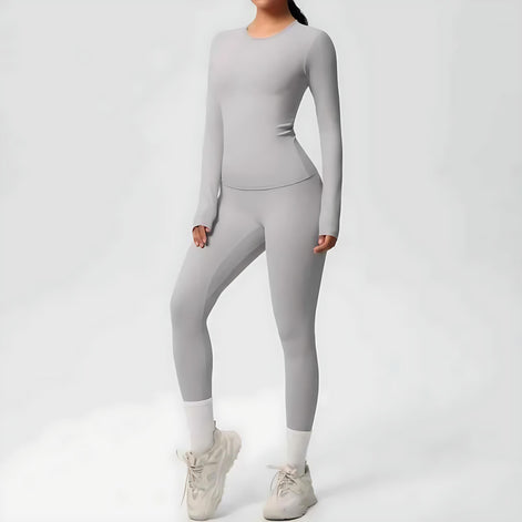 Premium Double-Sided Yoga Suit – Seamless, Stretch & Comfort by Wave & Hang