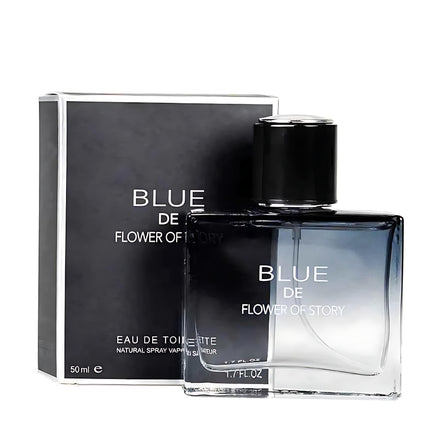 Gentleman Blue Ocean Perfume for Men | Fresh Marine Scent 50 ml by Wave & Hang