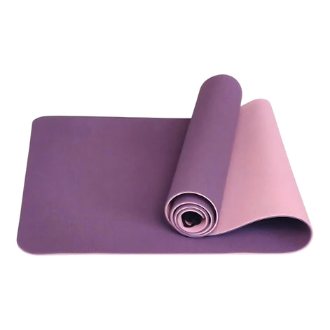 Thick Non-Slip Yoga Mat – Extra Cushion & Stability for Yoga, Pilates & Fitness by Wave & Hang