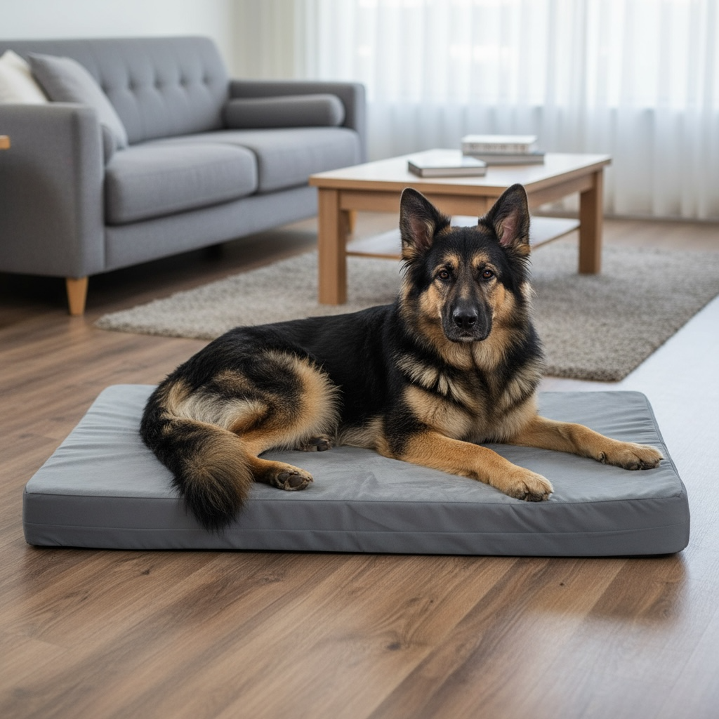 Waterproof Orthopedic Dog Bed With Non Slip Durable Mattress by Wave & Hang
